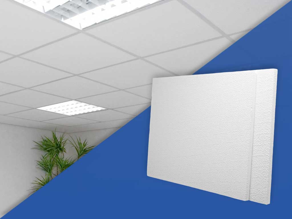 placas-para-forro Ecoforro - Forro de EPS - (Isopor) - Isofort - Imagem 1