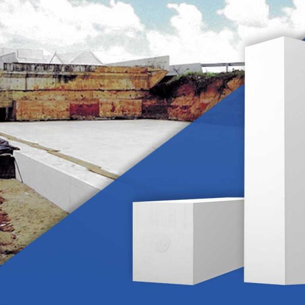 Blocos de Geotecnia - Sistema Geofoam para Pavimentação - (Isopor) - Isofort