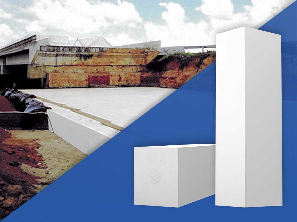 blocos-para-geotecnia-montagem Blocos de Geotecnia - Sistema Geofoam para Pavimentação - (Isopor) - Isofort - Imagem 1